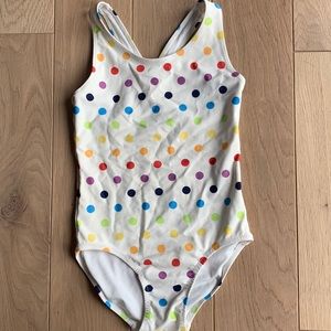Girls Polkadot Bathing Suit